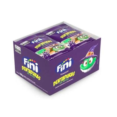 Imagem de Bala Gelatina Fini Dentaduras da Bruxa C/ 12unid