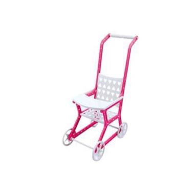 Imagem de Carrinho Boneca Baby Car Branco/rosa - Gala
