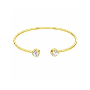 Imagem de Bracelete Ponto de Luz - Banhado em Ouro 18k - Tri Gata Semijoias