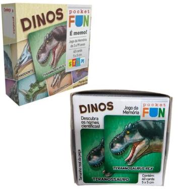 Imagem de Jogo Da Memória Conhecimentos Dos Nomes Científicos Dino interativo Co