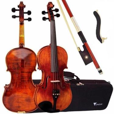 Imagem de Violino Eagle VK644 4/4 Sólido Envelhecido Completo