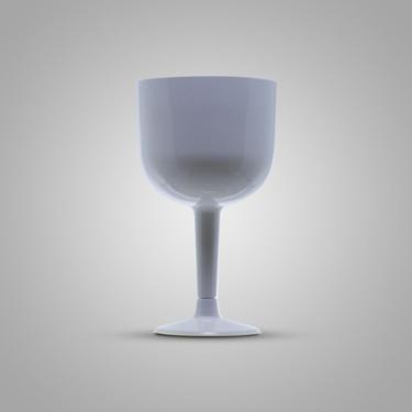 Imagem de Taça para Gin Pit 500 Acrílico 500ML Jogo 16 Unidades Cinza Plastilânia