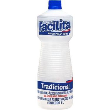 Imagem de ALCOOL TRADICIONAL  46º - 1LT - FACILITA - AUDAX