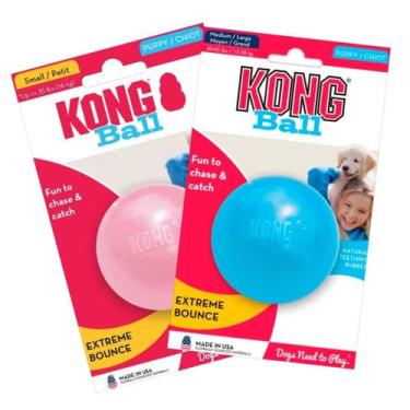 Imagem de Brinquedo Kong para Cães Puppy Ball W/Hole - Cores Sortidas