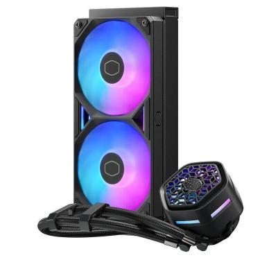 Imagem de Water Cooler Masterliquid ATMOS II VRM 240 ARGB Preto  MLX-D24M-A25SZ-V1