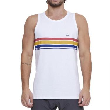 Imagem de Regata Quiksilver Everyday Stripe SM25 Masculina Branco, Branco, M
