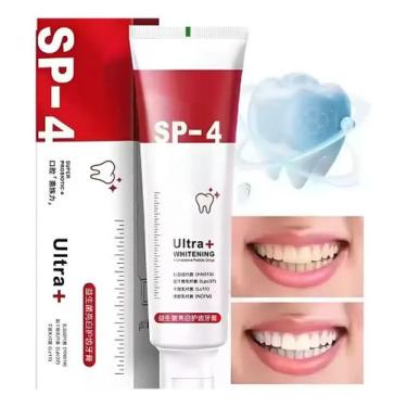 Imagem de Creme Dental Probiótico Clareador Branqueamento Eficaz Pro COR:VERMELH