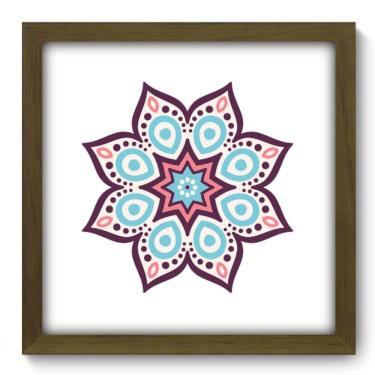 Imagem de Quadro Decorativo - Mandala - 33cm x 33cm - 212