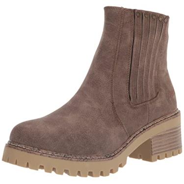 Imagem de Blowfish Malibu Bota feminina Leah Fashion, Cinza-acastanhado, 6.5