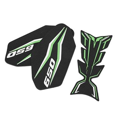 Imagem de Adesivo de proteção de motocicleta para tanque de combustível a gás adequado para Z650/para 650 2017-2021