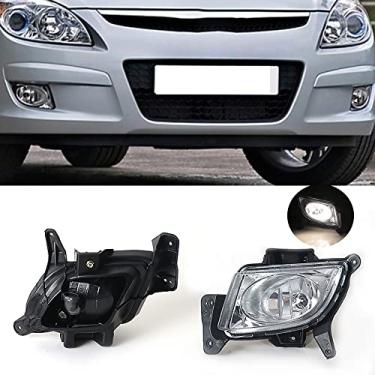 Imagem de JESYMBX Para hyundai I30 2007-2012 Lâmpada de neblina dianteira diurna compatível substituição 922012L000 922022L000 92201-2L000 92202-2L000 Lado direito do passageiro