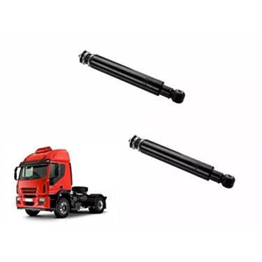 Imagem de PAR AMORTECEDOR DIANTEIRO SUSPENSÃO PARA IVECO CAVALLINO CURSOR TECTOR STRADALE