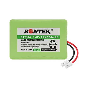 Imagem de Bateria Nimh P/Telefone S/Fio 3,6v 300mah 3xaaa Rontek C.GP