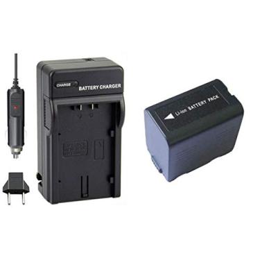 Imagem de Kit Bateria CGR-D28S + carregador para Panasonic NV-MX500A, NV-GS37EG-S, PV-GS19, SDR-H20EB-S, VDR-D150