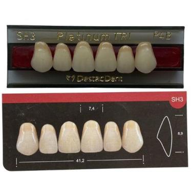 Imagem de Dente Platinum Tri 03 Camadas Anterior SH3 Superior - Imodonto