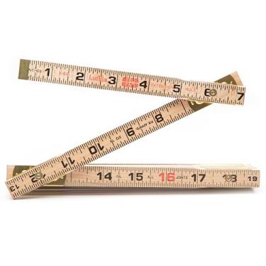 Imagem de Régua de madeira dobrável Crescent Lufkin Red End, 15,2 cm - TX46N