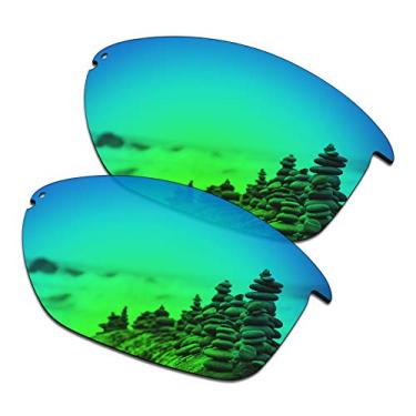 Imagem de SmartVLT Lentes de reposição femininas para óculos de sol Oakley Unstoppable OO9191 - Mais opções, Verde esmeralda, Tamanho �nico