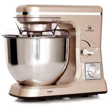 Imagem de MURENKING Batedeira MK36 500W 4,5 Litros 6 Velocidades Com Acessórios Dourada 110V