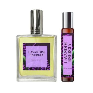 Imagem de Perfume Lavandim Energia Mulher 50Ml + Roll On 10Ml Natural - Essência