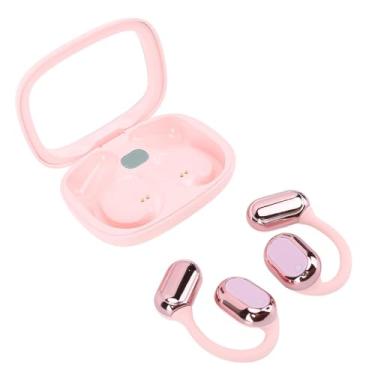 Imagem de AI Tradução Earbuds Tempo Real, Tradutor Earbuds 140 Idiomas e Acentos, Open Ear Headphones Tradutor Touch Control Ear Hook para Viagens Business Learning (Rosa)