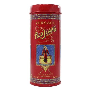 Imagem de Perfume Versace Red Jeans Eau De Toilette 75ml para mulheres