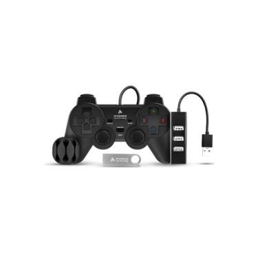 Imagem de Kit Gamer Vivensis Vx10 Controle + Hub + Pendrive