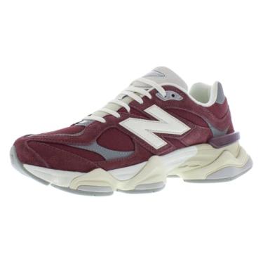 Imagem de New Balance 9060 Tênis masculino, Vermelho/cinza prateado/vermelho rosado, 40