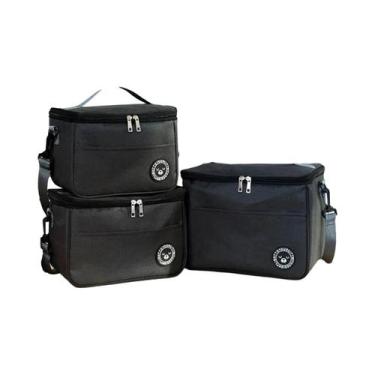 Imagem de Lancheira Térmica Quadrada De Alumínio Espesso, Tipo Bolsa Bento, Para