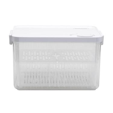 Imagem de Pote Tramontina Organizador De Geladeira Organizzare 6,2 Litros Com Controle De Umidade