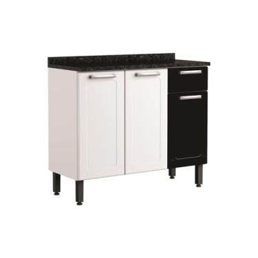 Imagem de Balcao de Aco, 3 Portas, 1 Gaveta - Bertolini Multipla