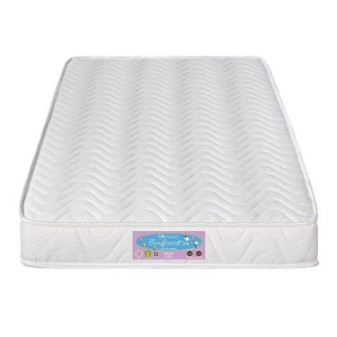 Imagem de Colchão Infantil para Berço de Espuma D18 70x10cm Enfant Branco