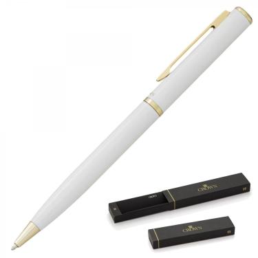 Imagem de Caneta Esferográfica Crown Ref: Di12601b Capricci Branca