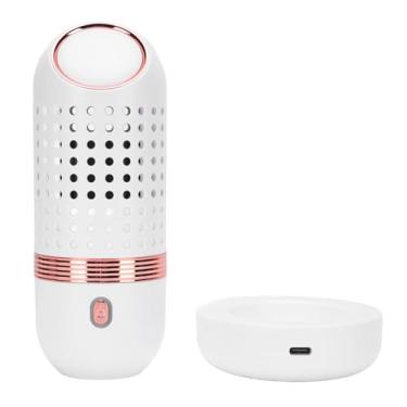 Imagem de RiToEasysports Limpador de Frutas e Vegetais, Purificador de Alimentos à Prova d'água IPX7 Com Base de Carregamento, Limpeza Versátil para Frutas e Talheres (Branco)