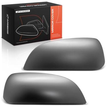 Imagem de A-Premium 2 peças de tampas de espelho retrovisor do lado do motorista e do passageiro - Compatível com Subaru Outback Legacy 2017 - Cromo polido, com orifício de seta