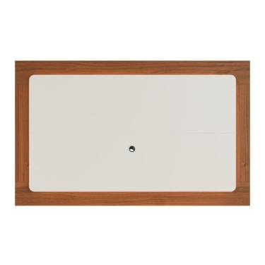 Imagem de Painel Para Tv Até 75 Polegadas Oslo Off White E Canella 217cm