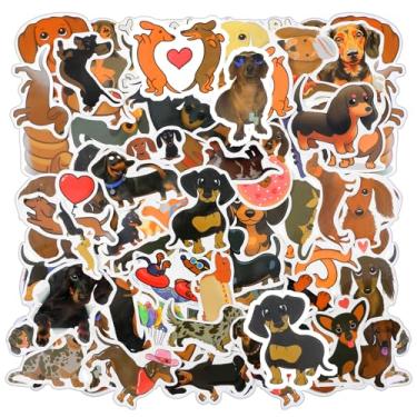 Imagem de 120PCS Cute Dachshund Dog Stickers,Waterproof Vinyl Decals for Water Bottles, Funny Dog Stickers for Bike Luggage Laptop Scrapbook Skateboard Phone,Dogs Lovers Gift
