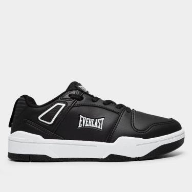 Imagem de Tenis Everlast Kansas Masculino, Preto, Branco, 43
