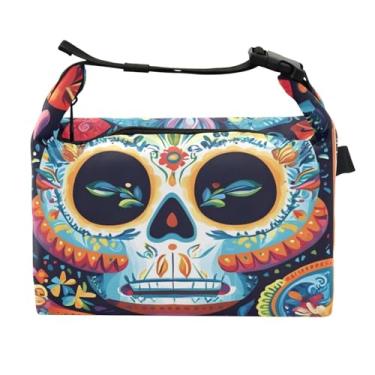 Imagem de STAYTOP Lancheira estilo mexicano com fivela de alça, lancheira isolada para meninos e meninas, lancheira térmica para trabalho escolar