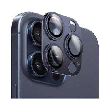 Imagem de Capa De Anel De Lente De Metal Para iPhone 15 16 pro Max Protetor De L