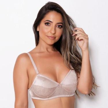 Imagem de Sutiã Simples sem Renda Cor:ChocolateTamanho:G - Saulo Lingerie, Choco