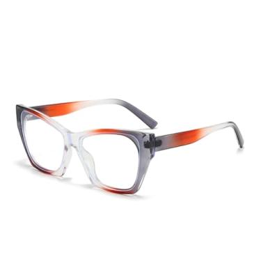 Imagem de HPIRME Óculos Vintage Femininos Armação Pequena Estilo Retrô Proteção UV400 (6209-C7)