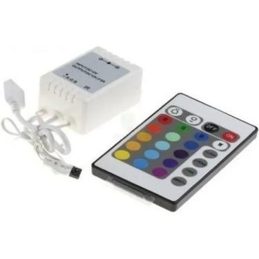 Imagem de kit 50 Controlador Controle Fita Led Rgb 5050 3528