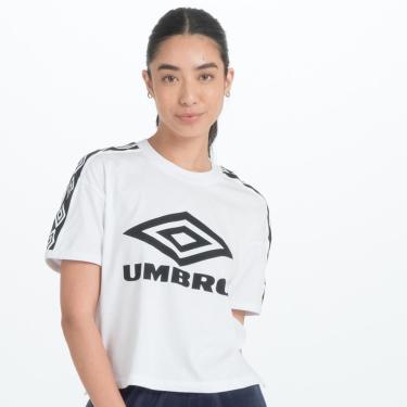 Imagem de Camiseta Umbro Traditional Diamond Large Feminina-Feminino