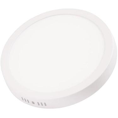 Imagem de Plafon Led Tramontina Redondo De Sobrepor 18 W 6500 K Luz Branca