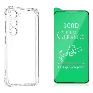 Imagem de Capinha + Película De Cerâmica Para Galaxy S25 - noBrand, Transparente