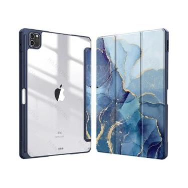 Imagem de Capa Compatível Com iPad Air 4 5 7 8 9 pro M2 M4 Mini 6 7 De 10.9 11 1