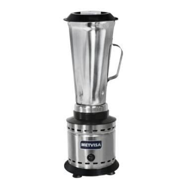 Imagem de Liquidificador Alta rotação 2L - Metvisa 220v, Cinza, 220V