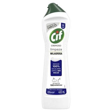 Imagem de Limpador Multiuso Cremoso Cif Limpeza Milagrosa 450ml, 450ml