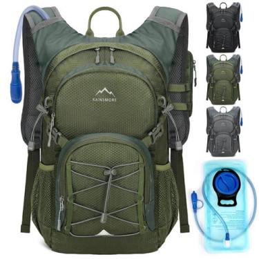 Imagem de Mochila de hidratação RAINSMORE 18L com bexiga de água para caminhadas