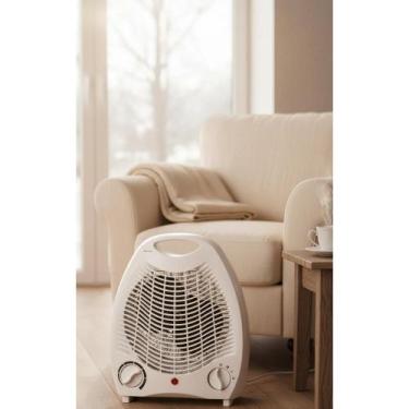 Imagem de Aquecedor Portátil 1500W Branco 3 Níveis Controle Temp. - Congratulati